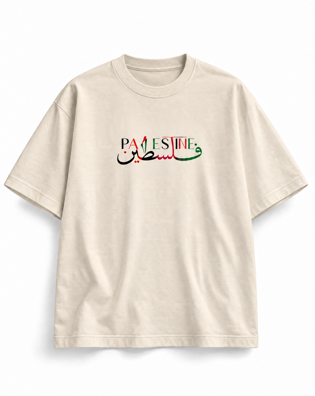 Oversize T-Shirt Lamine