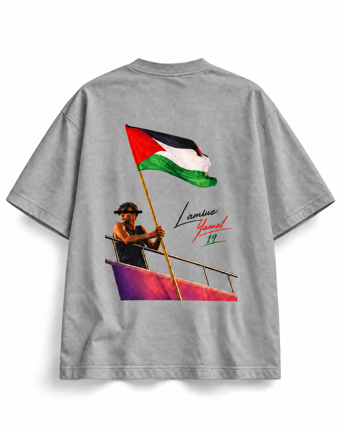 Oversize T-Shirt Lamine