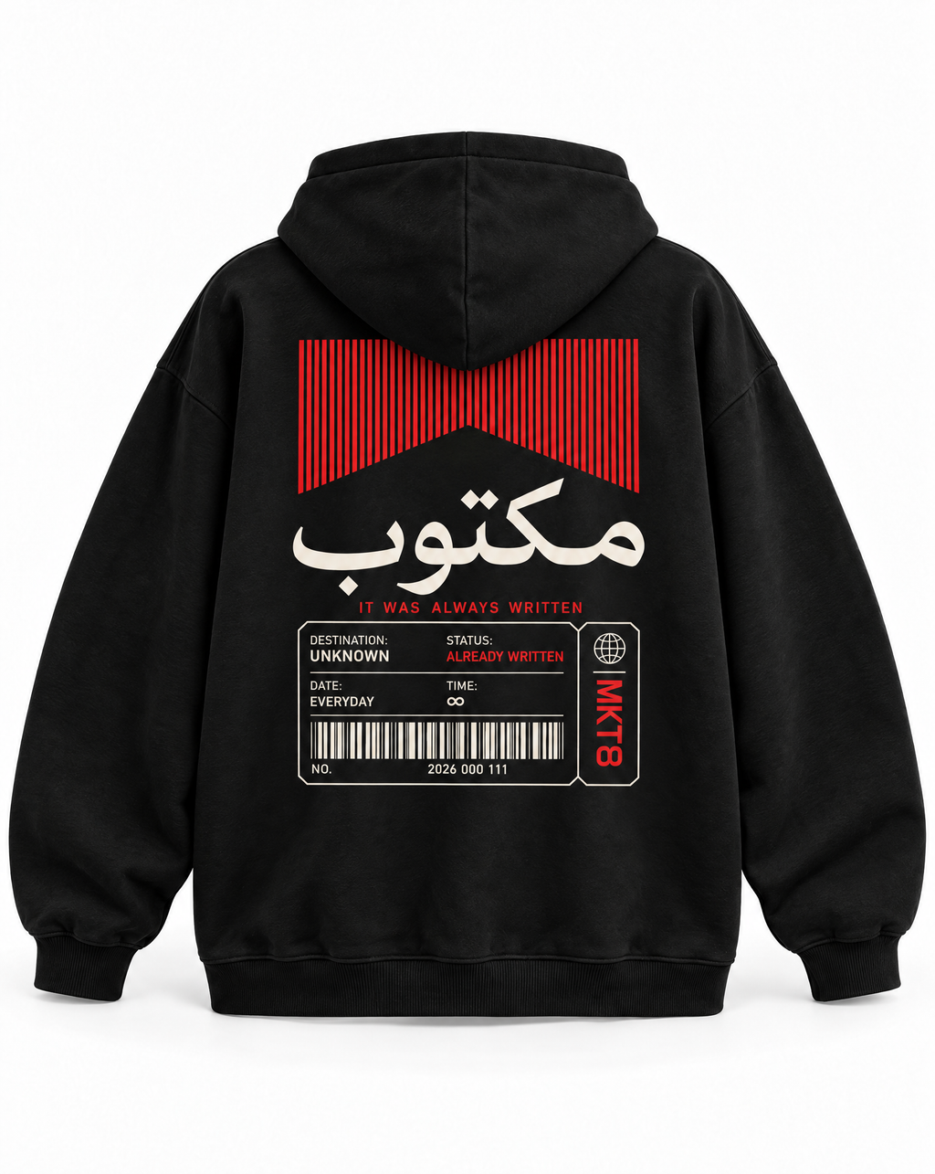 Oversize Maktub Hoodie